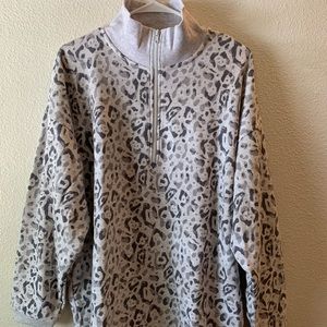 Aerie .. beautiful Leopard jacket /hoodie  new with tags.